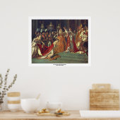 The Consecration of the Emperor Napoleon l ポスター (キッチン)