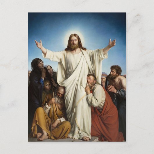 The Consolator by Carl Bloch Postcard ポストカード (正面)