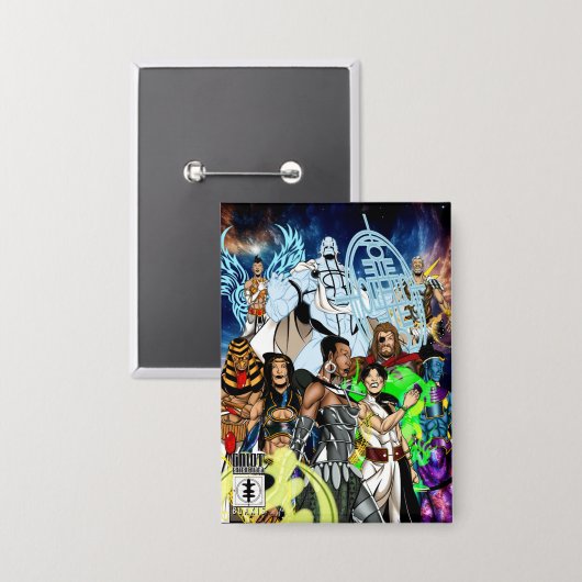 The Consonance 缶バッジ (正面/裏面)