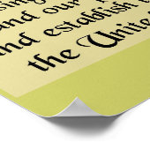 The Constitution of the United States of America ポスター (角)