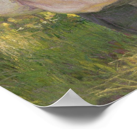 The Convalescent, 1896 ポスター (角)