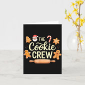 The Cookie Crew Christmas Baking Cookie Lover  カード (黄色い花)