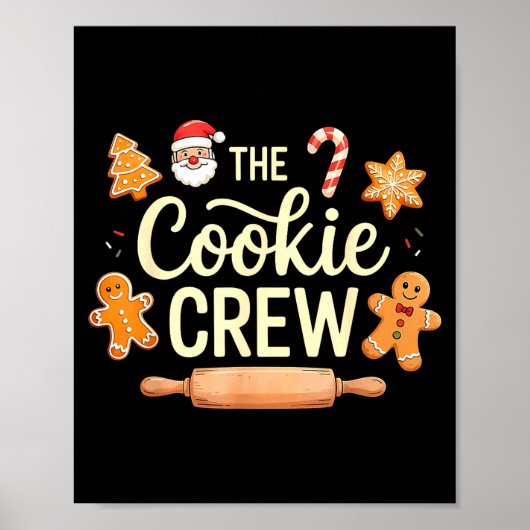 The Cookie Crew Christmas Baking Cookie Lover  ポスター (正面)