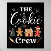The Cookie Crew Christmas Baking Cookie Lover Kids ポスター (正面)