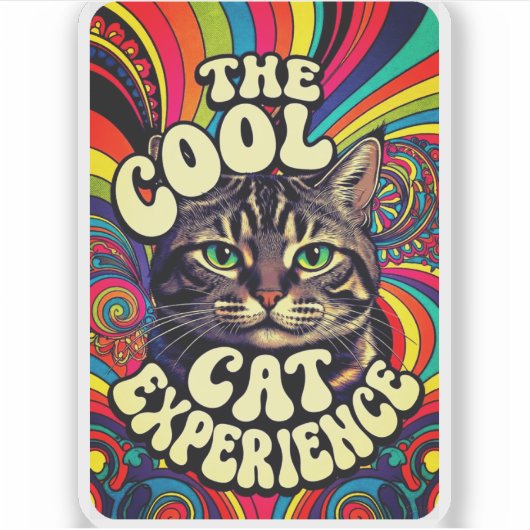 THE COOL CAT EXPERIENCE シール (正面)