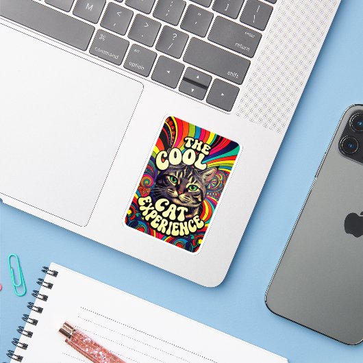 THE COOL CAT EXPERIENCE シール (ノートパソコンとiPhone)
