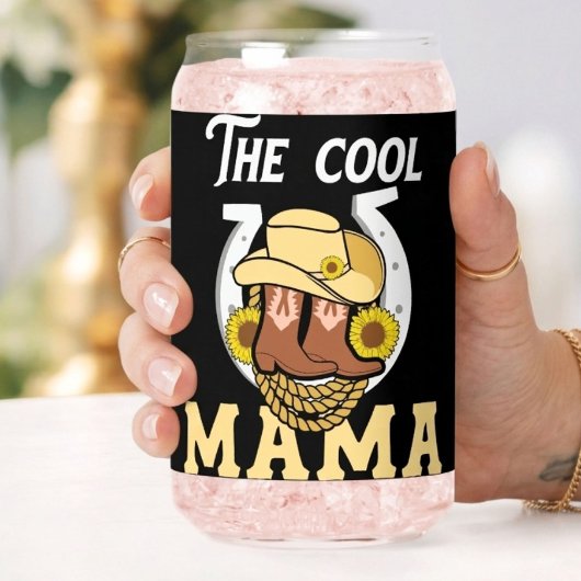 The Cool Mama | Western Mother’s Day Unique ガラス缶