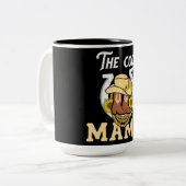 The Cool Mama | Western Mother’s Day Unique ツートーンマグカップ (正面左)