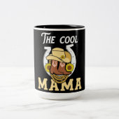 The Cool Mama | Western Mother’s Day Unique ツートーンマグカップ (中央)