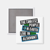 The Coolest People on Earth Live in Altamont マグネット (正面/裏面)