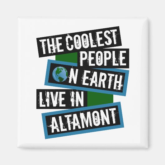 The Coolest People on Earth Live in Altamont マグネット (正面)