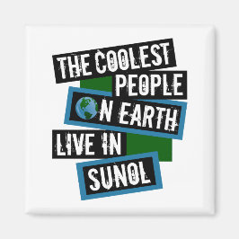 The Coolest People on Earth Live in Sunol マグネット