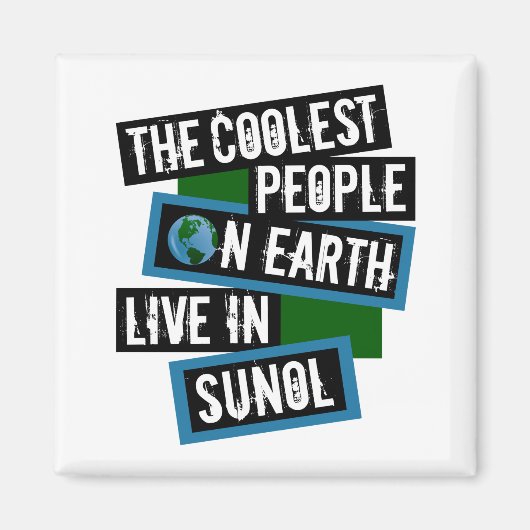 The Coolest People on Earth Live in Sunol マグネット (正面)