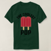 The Coolest pop Funny Ice popsicle Tシャツ (デザイン正面)
