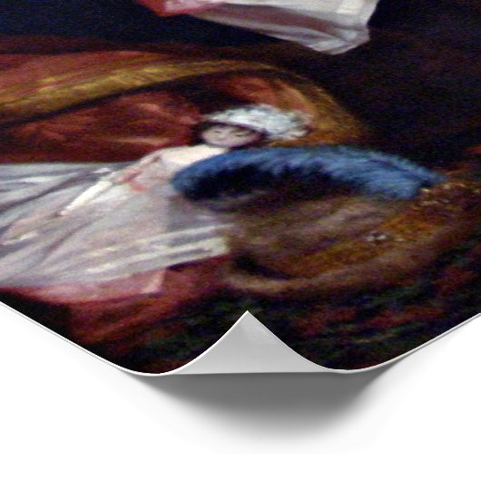 The Copley family by John Singleton Copley ポスター (角)