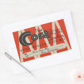 The Cora Hotel (London) 長方形シール (封筒)