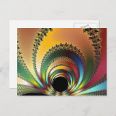 The Core - フラクタル ポストカード (正面/裏面)