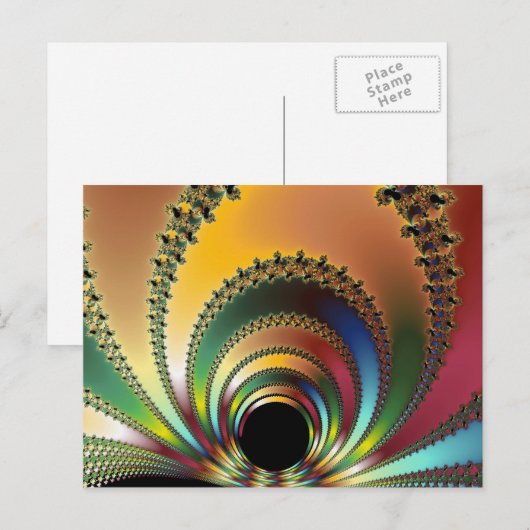 The Core - フラクタル ポストカード (正面/裏面)