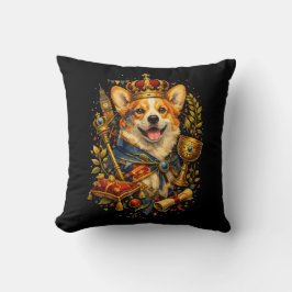 The Corgi King クッション
