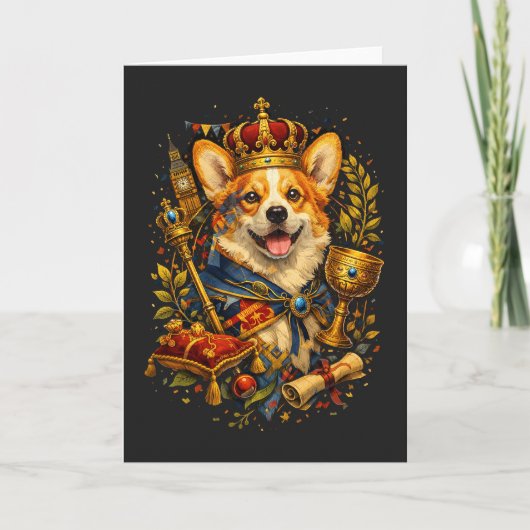 The Corgi King シーズンカード (正面)