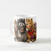 The Corky Horses コーヒーマグカップ (正面左)