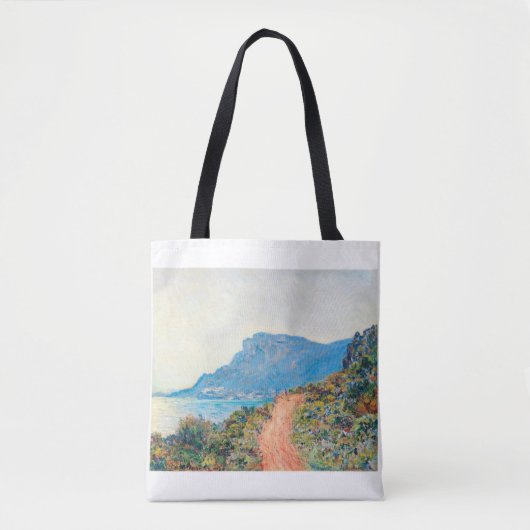 The Corniche Landscape by Claude Monet トートバッグ (正面)