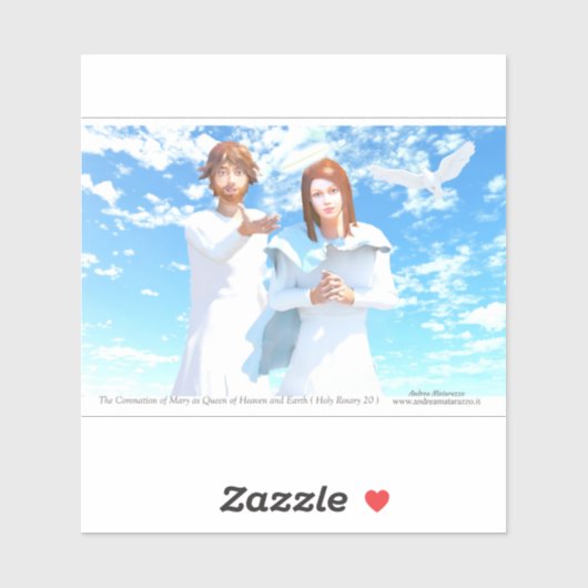 The Coronation of Mary - Queen of Heaven and Earth シール (シート)