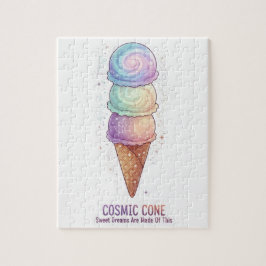 The Cosmic Cone | Galaxy Ice Cream ジグソーパズル