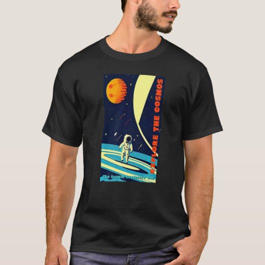 The Cosmic Explorers Club Explore The Cosmos (#03) Tシャツ (正面)