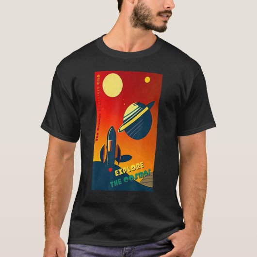 The Cosmic Explorers Club Explore The Cosmos (#09) Tシャツ (正面)