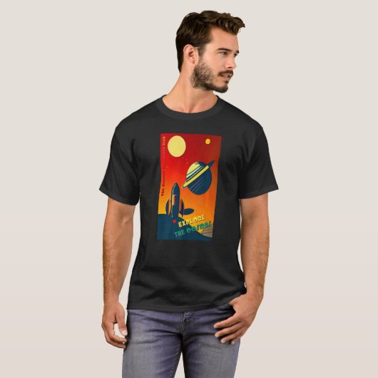 The Cosmic Explorers Club Explore The Cosmos (#09) Tシャツ (正面フル)