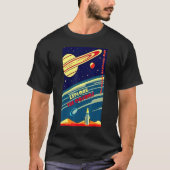 The Cosmic Explorers Club Explore The Cosmos (#10) Tシャツ (正面)