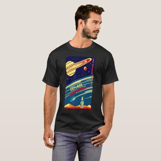 The Cosmic Explorers Club Explore The Cosmos (#10) Tシャツ (正面フル)