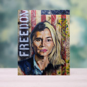 The Cost of Freedom - American Patriot Artwork アクリルサイン (ニュートラル)