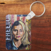 The Cost of Freedom - American Patriot Artwork キーホルダー (裏面)