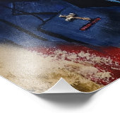 The Cost of Freedom - American Patriot Artwork フォトプリント (角)