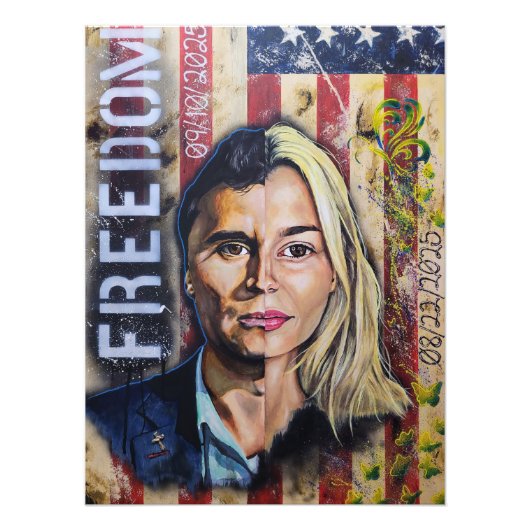 The Cost of Freedom - American Patriot Artwork フォトプリント (正面)