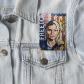 The Cost of Freedom - American Patriot Artwork 缶バッジ (インサイチュ)