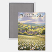 The Cotswolds England Travel マグネット (正面/裏面)