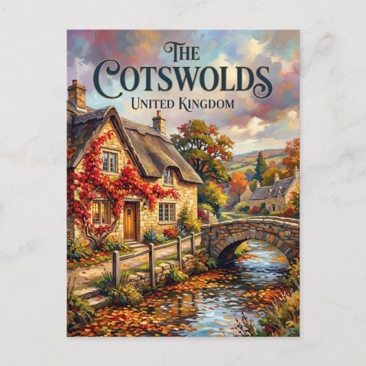 The Cotswolds United Kingdom ポストカード (正面)