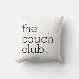 The Couch Club Cotton Throw Pillow クッション