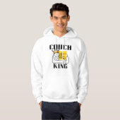The Couch King Hoodie パーカ (正面フル)