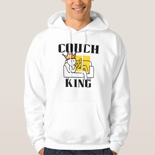 The Couch King Hoodie パーカ (正面)