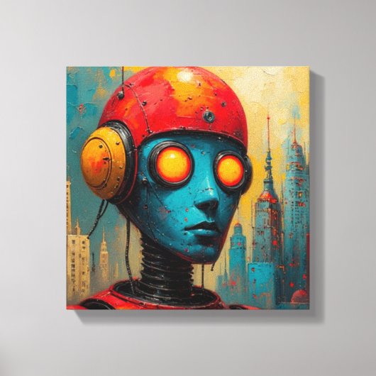 The Counterfeit Man-4 キャンバスプリント (正面)