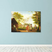 The Country Dairyへのアクセス キャンバスプリント (インサイチュ (ウッドフロア))