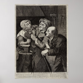 The Country Tooth Drawer Antique Dentist ポスター