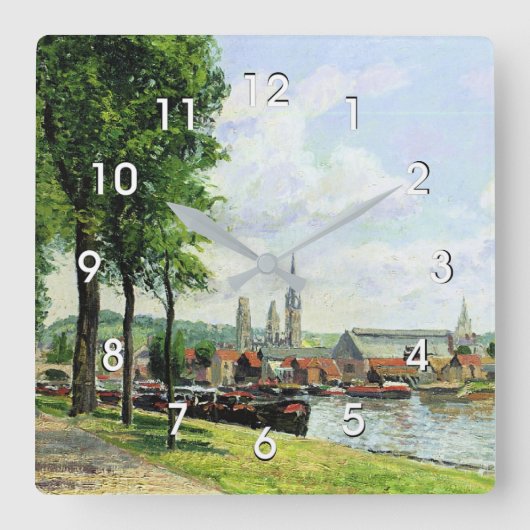 The Cours la Riene, Notre Dame スクエア壁時計 (正面)