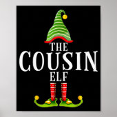 The Cousin Elf Funny Matching Pajama Xmas  ポスター (正面)