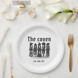 the coven bachelorette party ペーパープレート