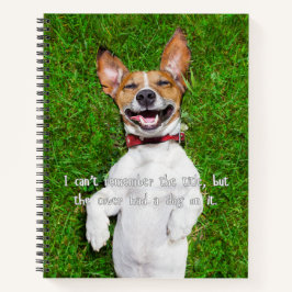 The Cover Had a Dog on It ノートブック